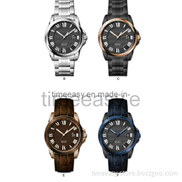 Mens Classic Business Fashion Luxury Gift Analog Quartz Wrist Watch Timepiece China Supplier
